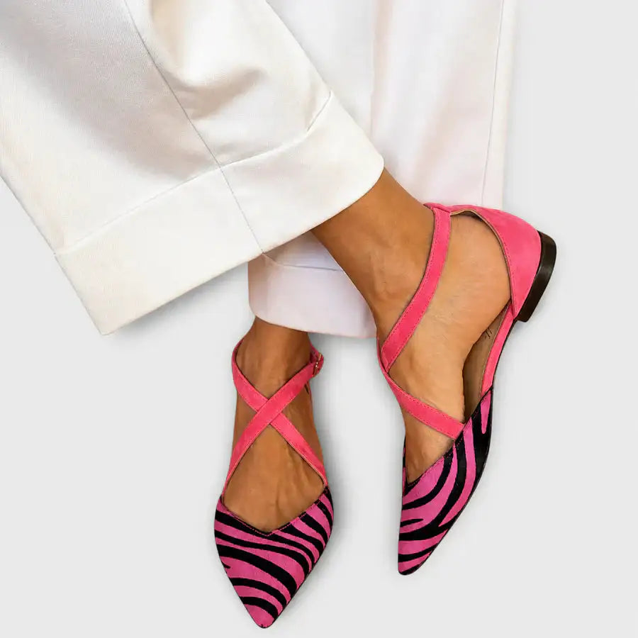 Lía | Mocasines con Hebilla, Hechos a Mano