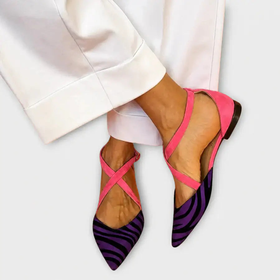 Lía | Mocasines con Hebilla, Hechos a Mano