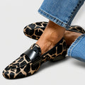 Mocasines de leopardo