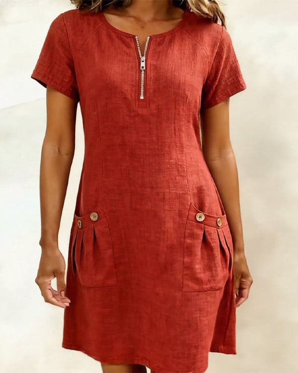 Vestido Lina™ — La elegancia natural en el día a día, con estilo sin esfuerzo