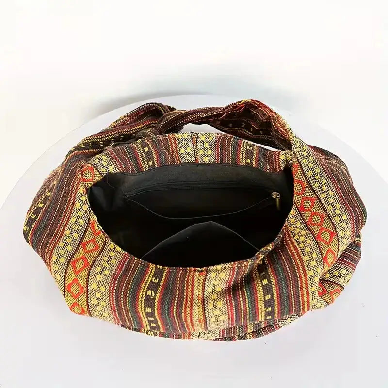 Maya | Bolso de Hombro Tejido Estilo Bohemio