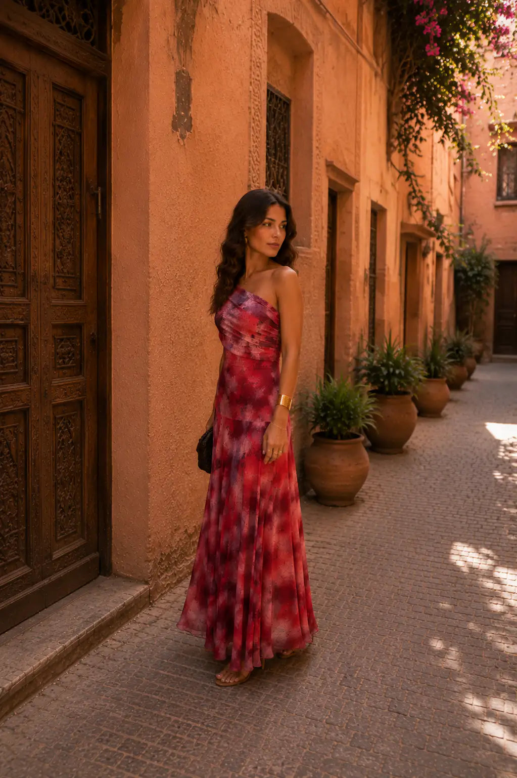 Toledo Rojo | Vestido Largo de Fiesta