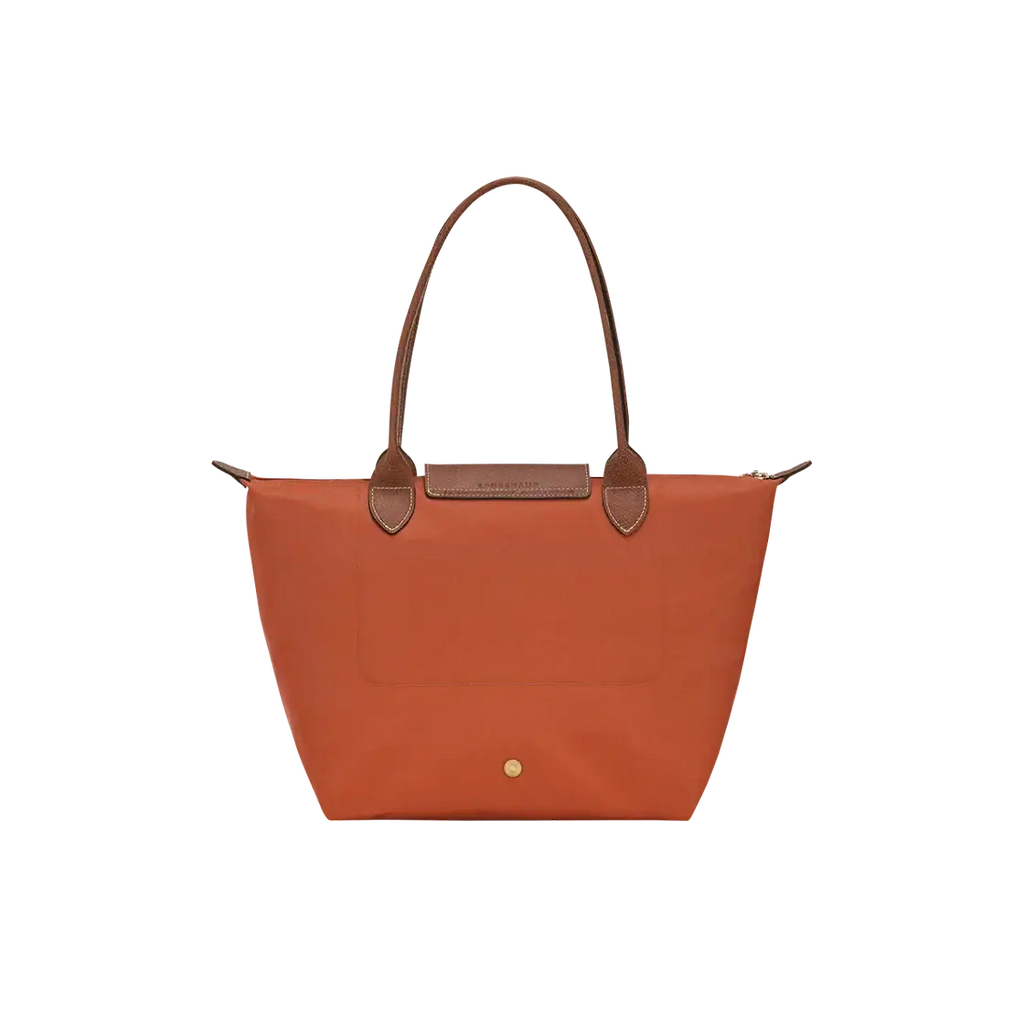 Bea | Bolso Tote Grande Plegable de Nailon, Teja