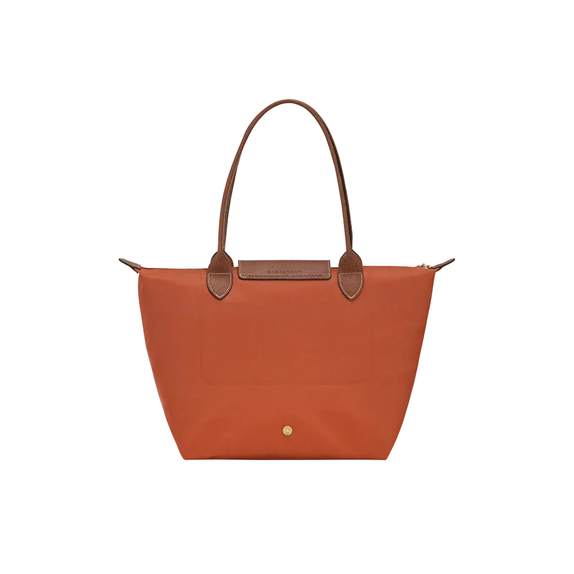 Bea | Bolso Tote Grande Plegable de Nailon, Teja