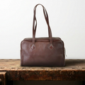 Bolso Tote Estructurado de Piel Flor