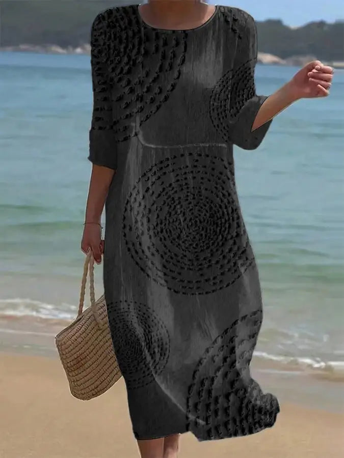 Sena | Vestido Casual Bordado