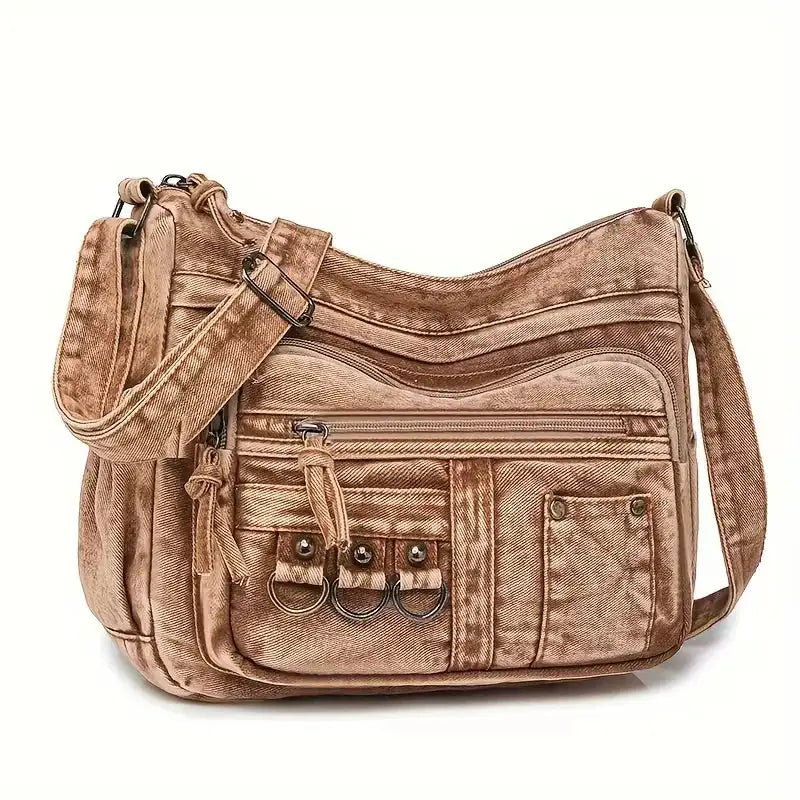 Jenna | Bolso de Hombro Vaquero
