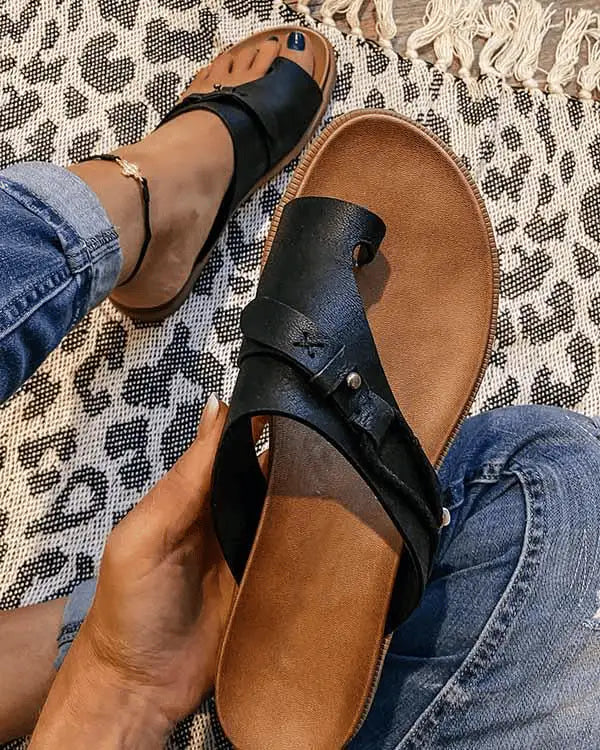 Delia | Sandalias de Confort con Plantilla Anatómica