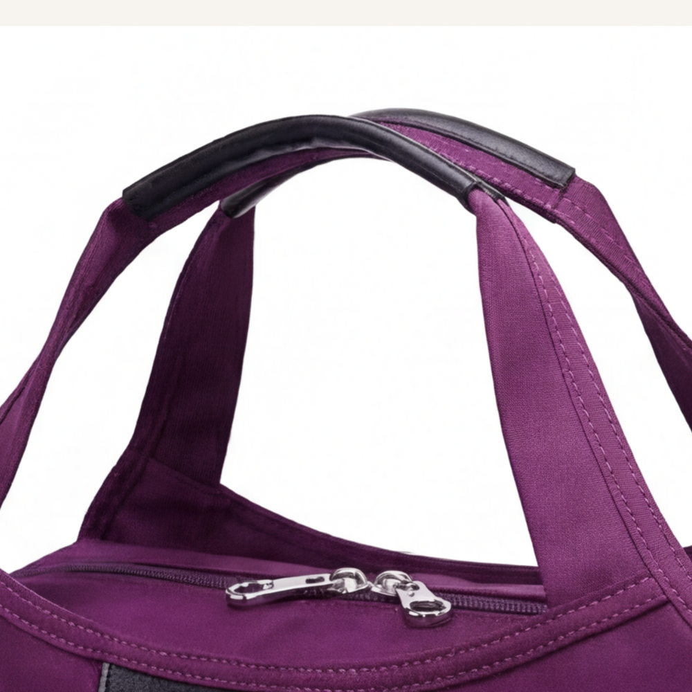Petra | Bolso de Hombro Multibolsillo Antirrobo