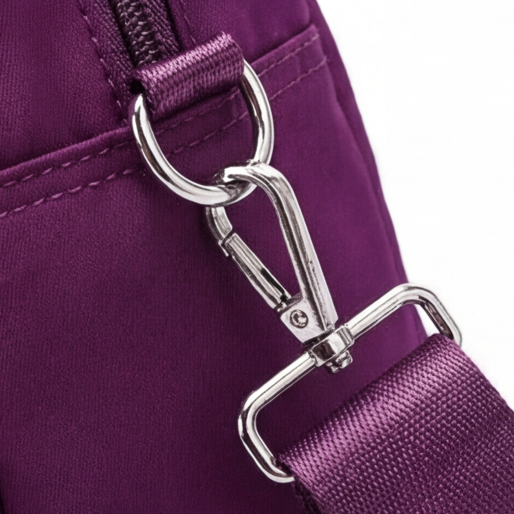 Petra | Bolso de Hombro Multibolsillo Antirrobo
