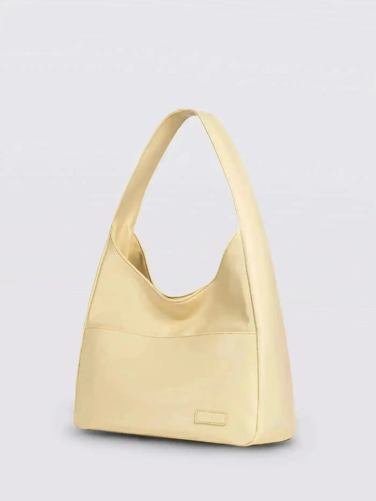 Noir Essence | Bolso Estructurado Negro Satinado