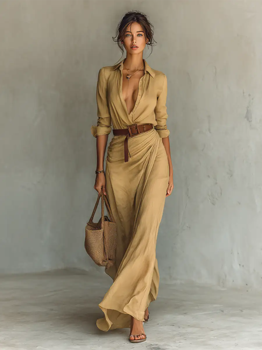 CLEO | Vestido largo casual