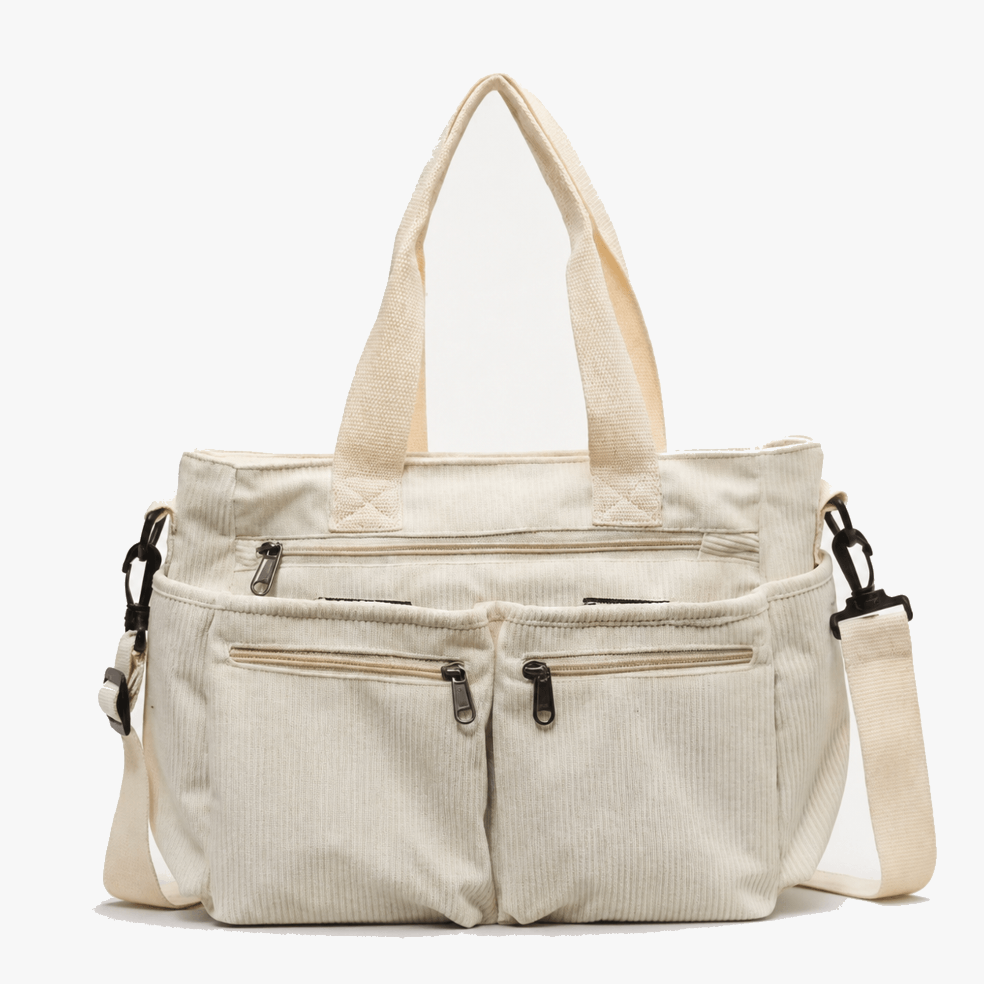 Palmira | Bolso de Hombro de Pana con Bolsillos