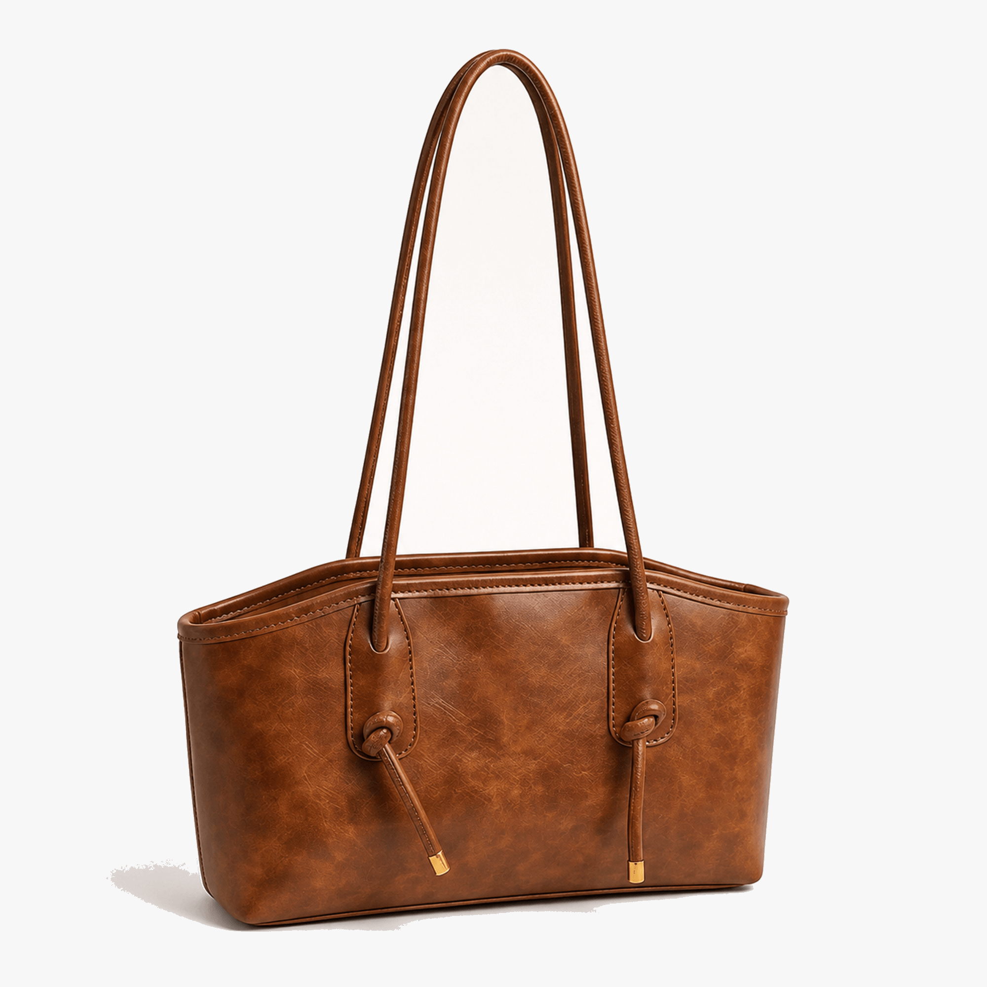 Fabiola | Bolso de Hombro Efecto Piel Vintage