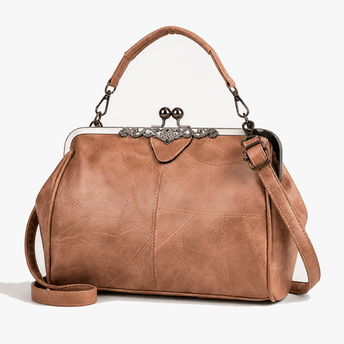 Amanda | Bolso de Mano con Cierre de Boquilla