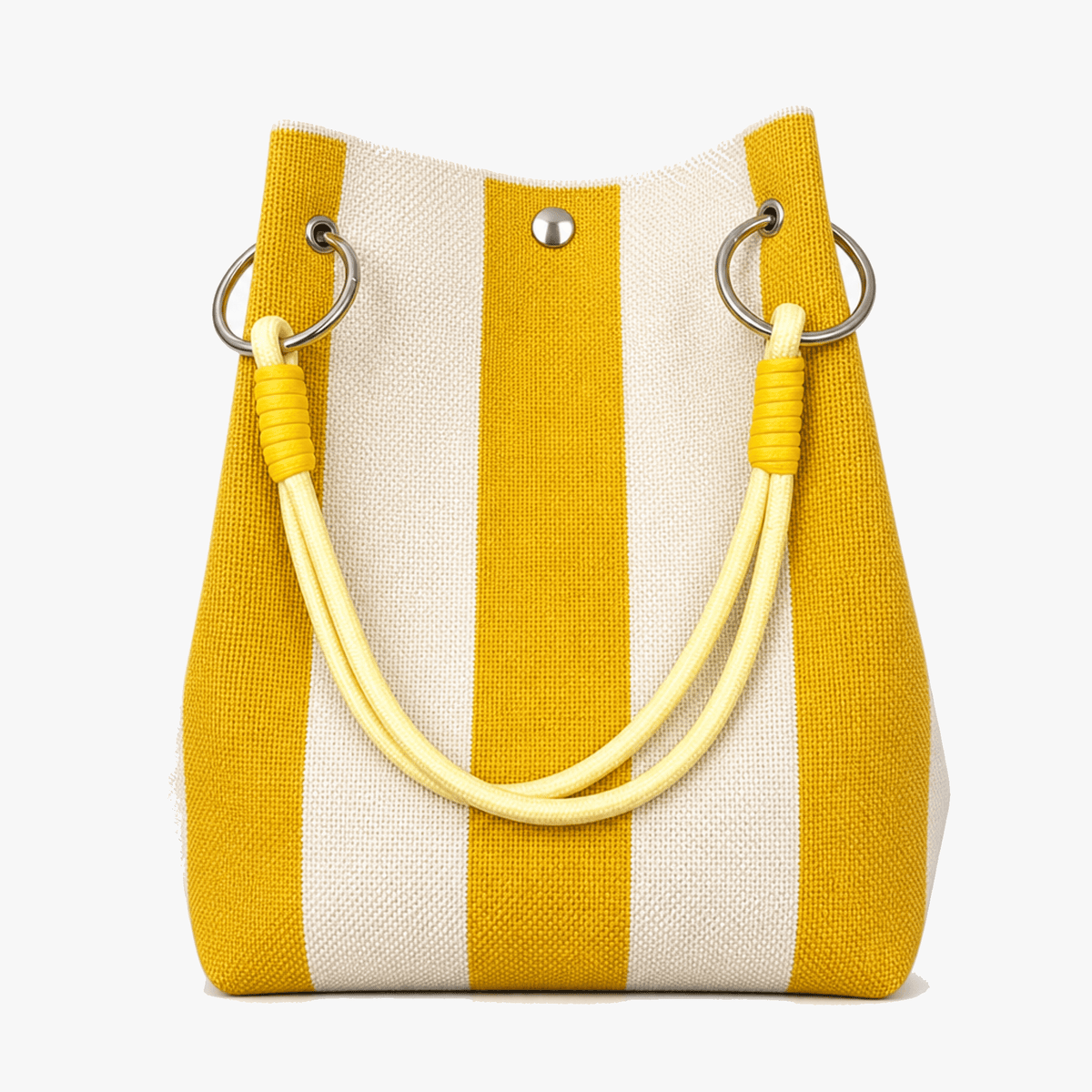 Diana | Bolso Saco de Punto a Rayas