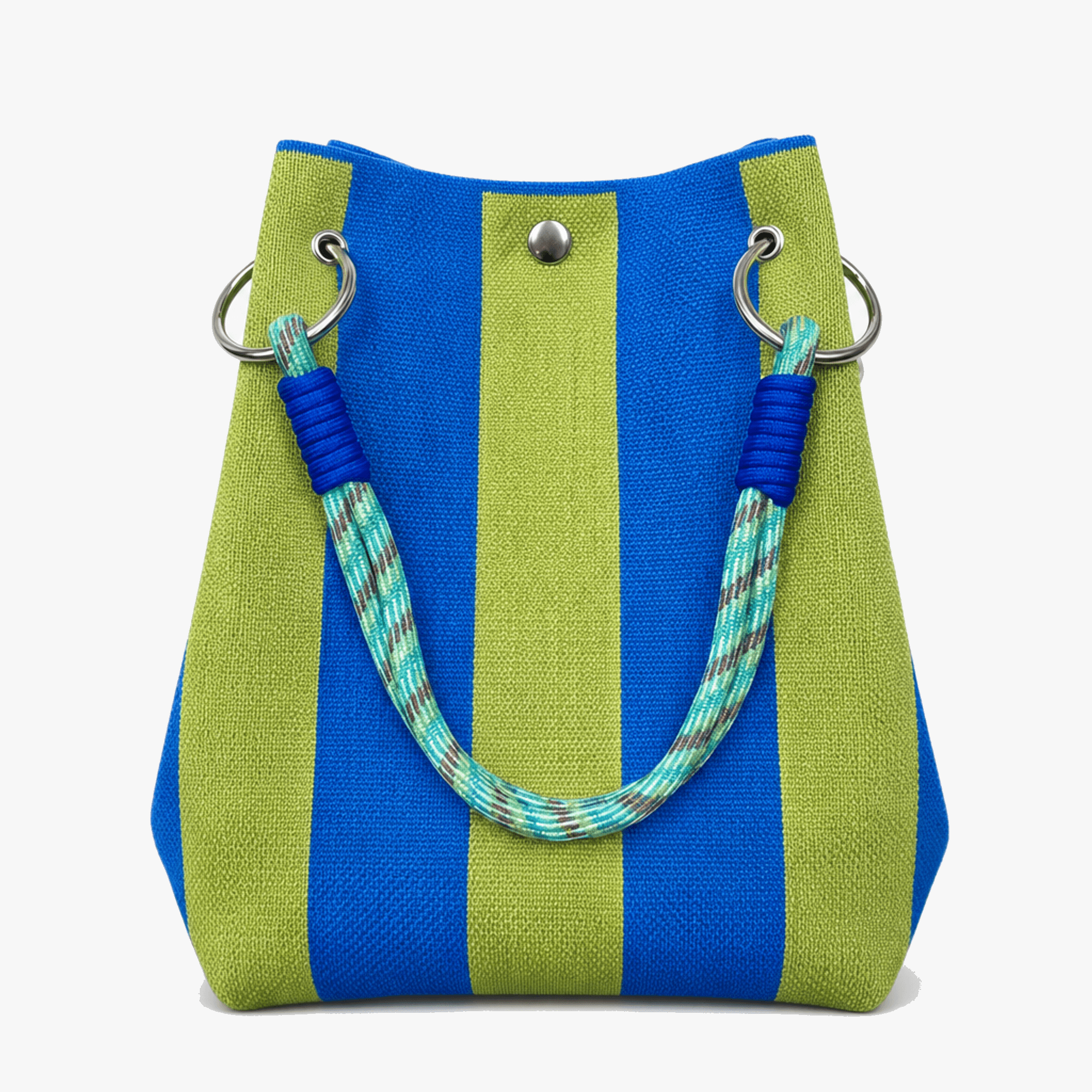 Diana | Bolso Saco de Punto a Rayas