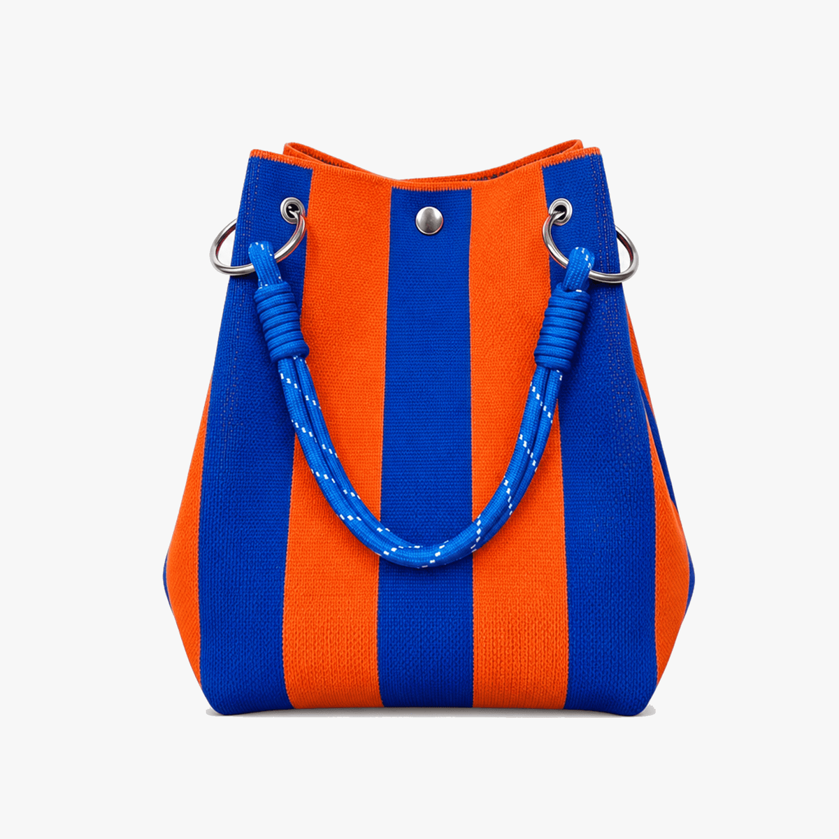 Diana | Bolso Saco de Punto a Rayas