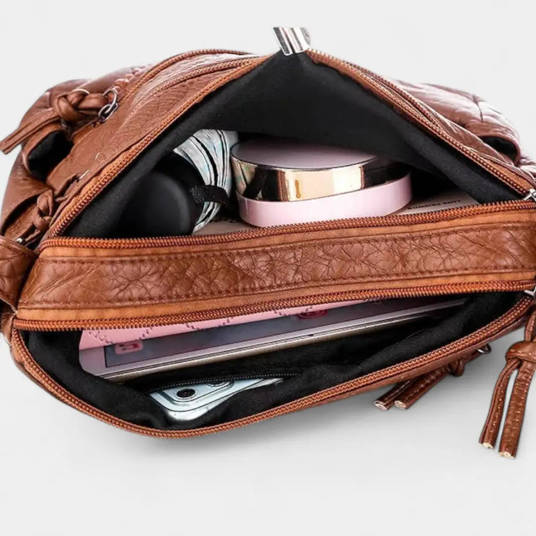 Camilèa™ | Bolso de Mano con Detalles Entrelazados