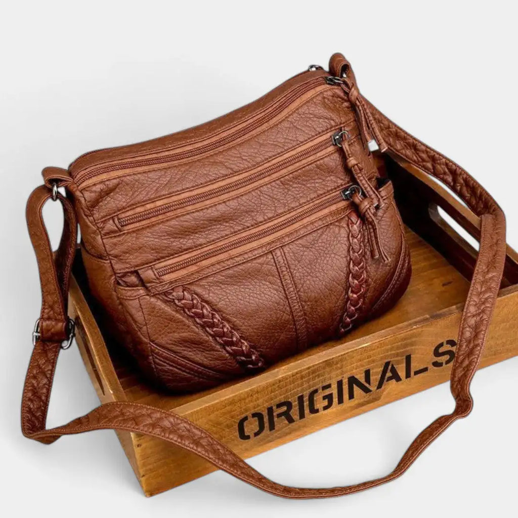 Camilèa™ | Bolso de Mano con Detalles Entrelazados