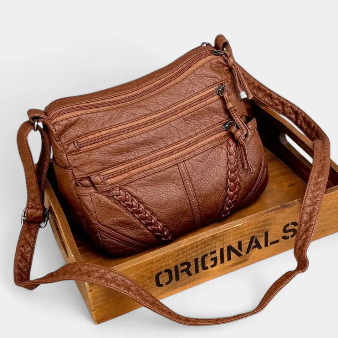 Camilèa™ | Bolso de Mano con Detalles Entrelazados
