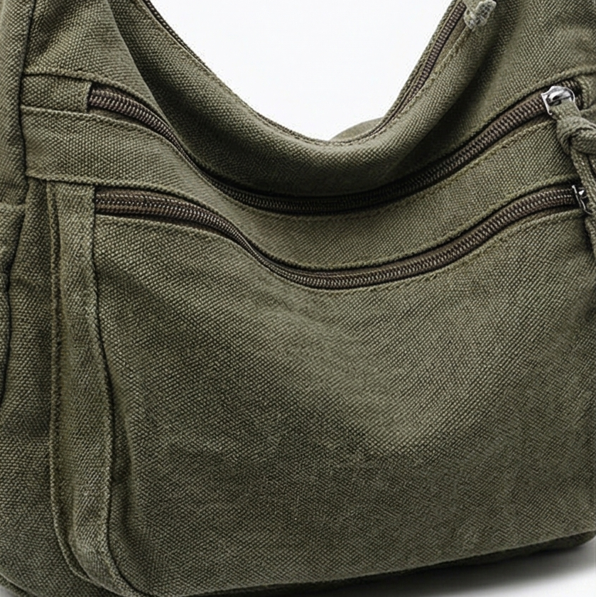 Emerenciana | Bolso Saco de Lona Lavada