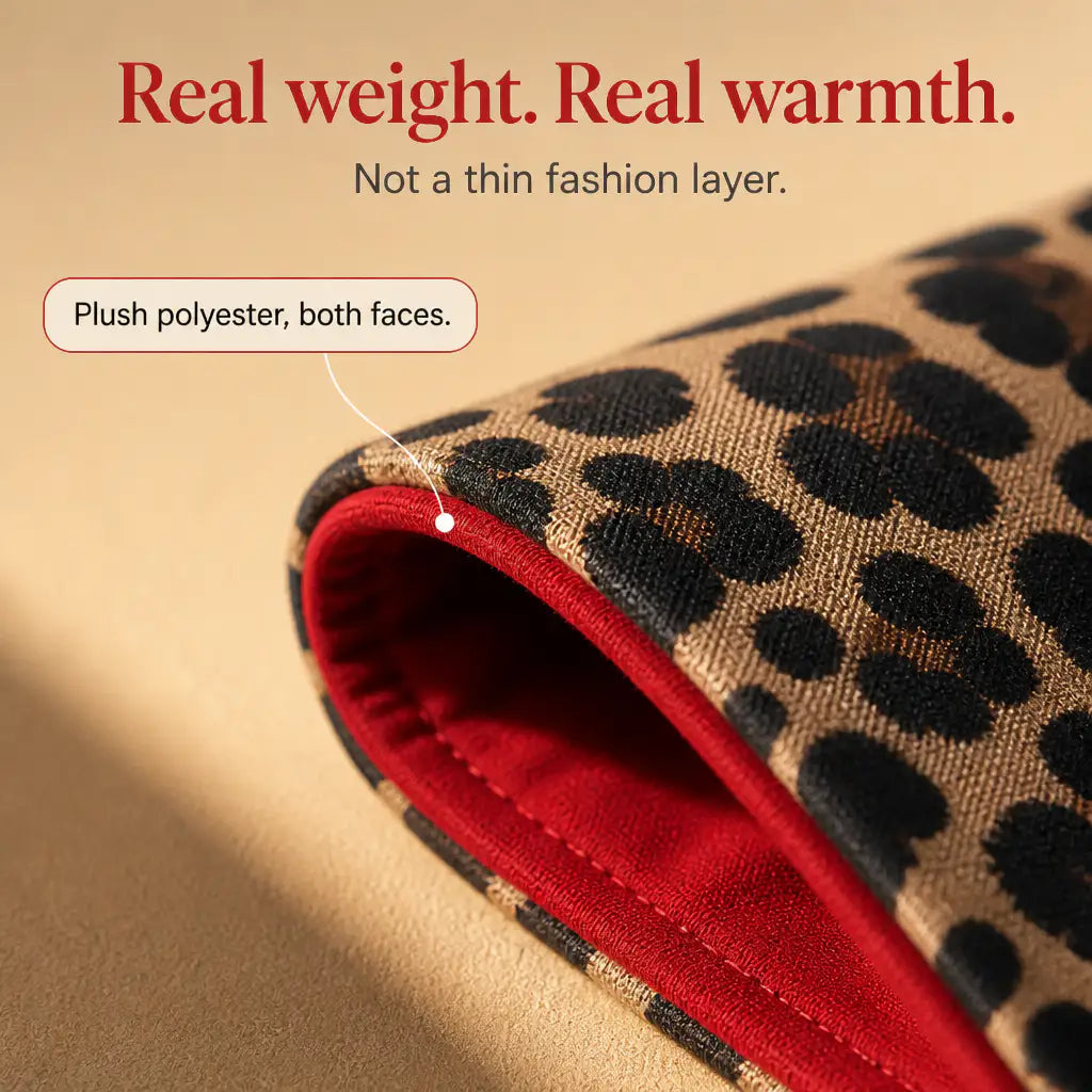 Susana | Abrigo Reversible de Leopardo con Capucha