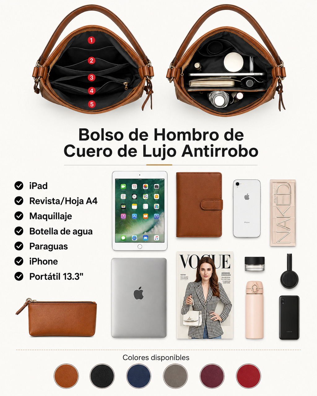 Emma Bolso Hobo + Cartera de Regalo