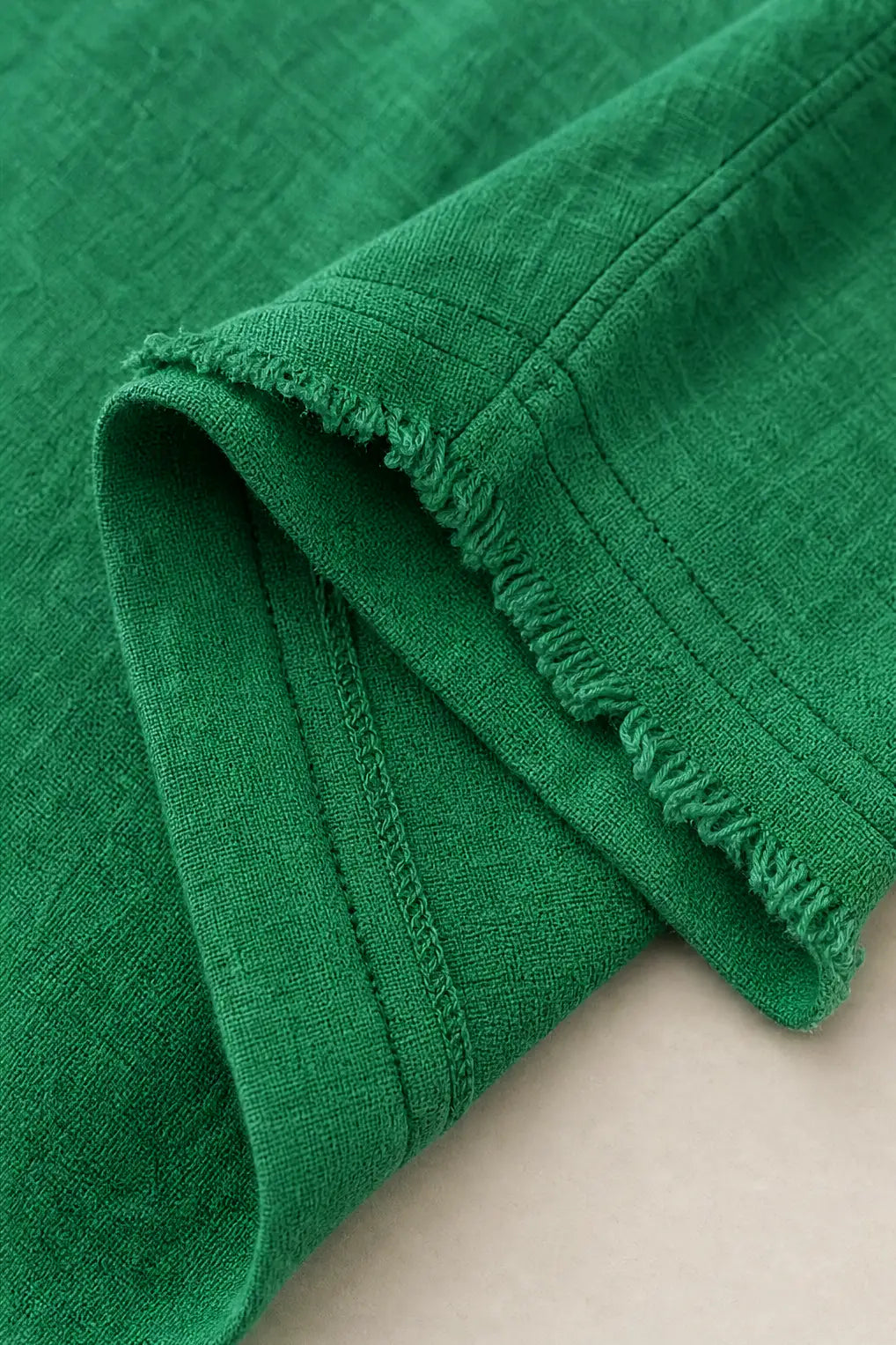 Gumersinda | Jersey de Cuello Redondo con Flecos