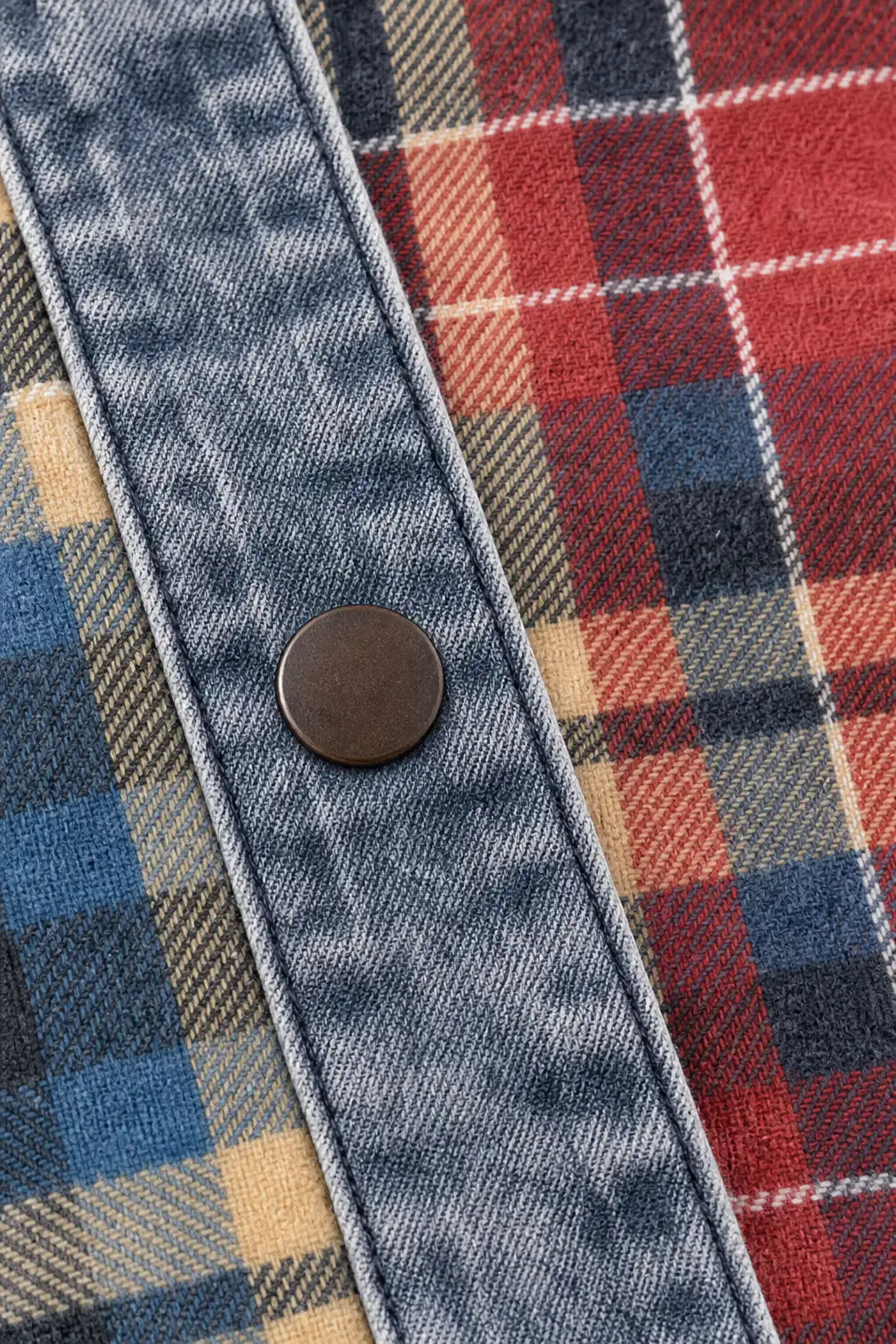 Juana | Sobrecamisa de Cuadros con Capucha Vaquera