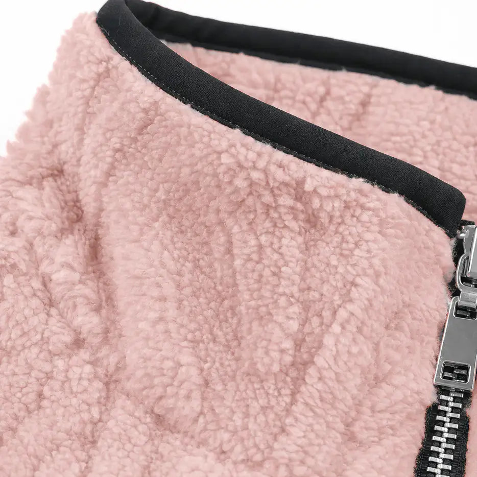 Consuelo | Sudadera Polar con Media Cremallera
