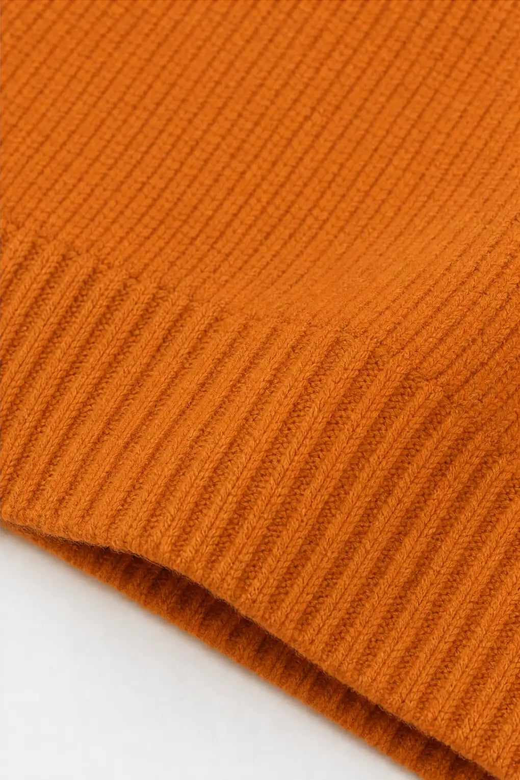 Aitana | Jersey de Canalé con Cuello en Pico