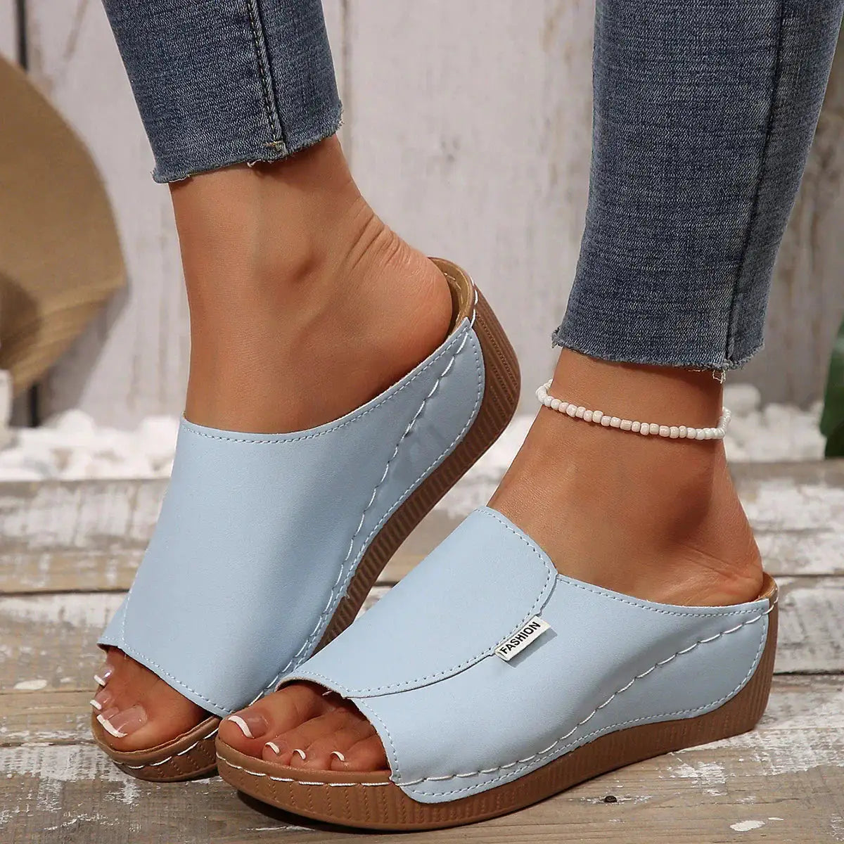 Ella | Sandalias Slip-on sin Cordones