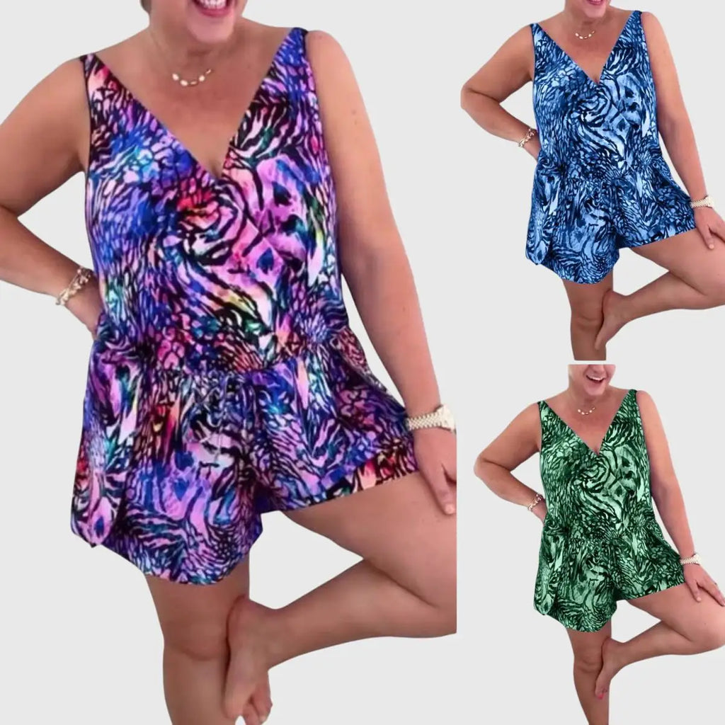 Elena | Bañador Vestido con Escote en V