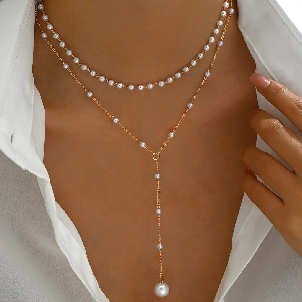 Edurne | Collar de Perlas Sofisticado