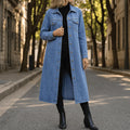 Delia | Abrigo Vaquero Largo Oversize