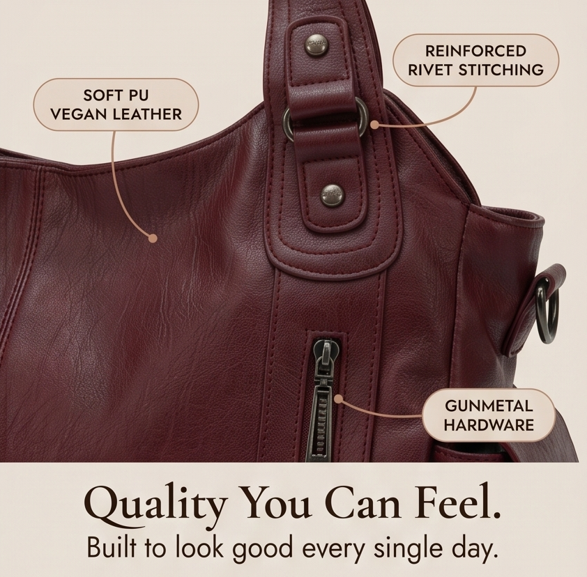 Perpetua | Bolso Saco de Hombro Suave