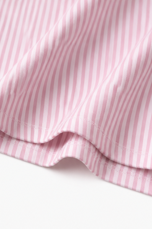 Ignacia | Camiseta de Manga Larga a Rayas con Cremallera