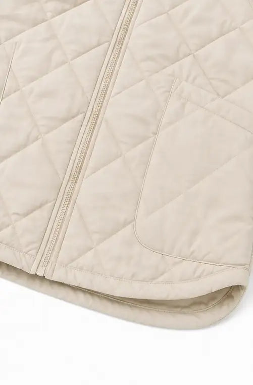 Perpetua | Chaqueta Acolchada con Paneles de Punto