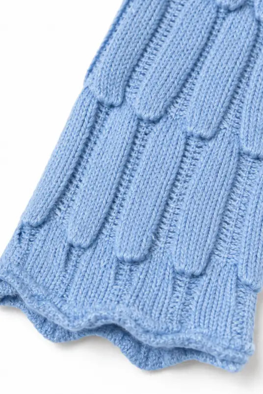 Mónica | Jersey Oversize Calado con Motivo de Hojas