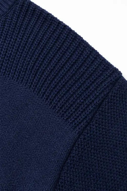 Gertrudis | Jersey Oversize de Canalé con Hombros Caídos