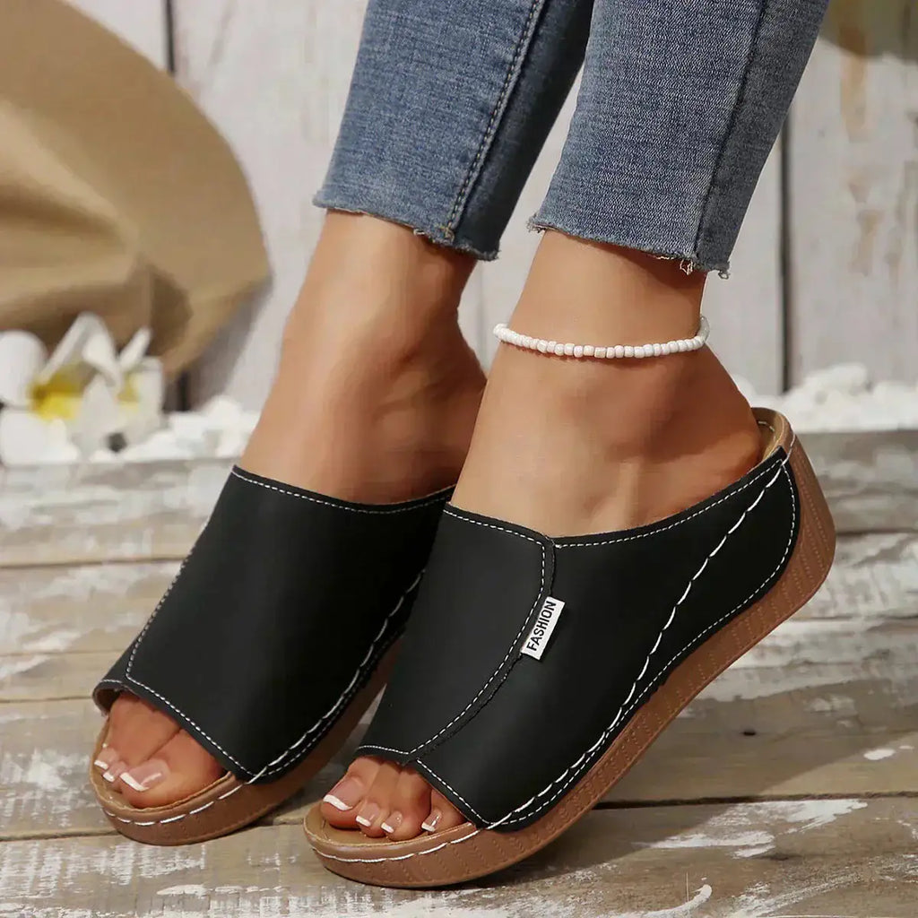 Ella | Sandalias Slip-on sin Cordones