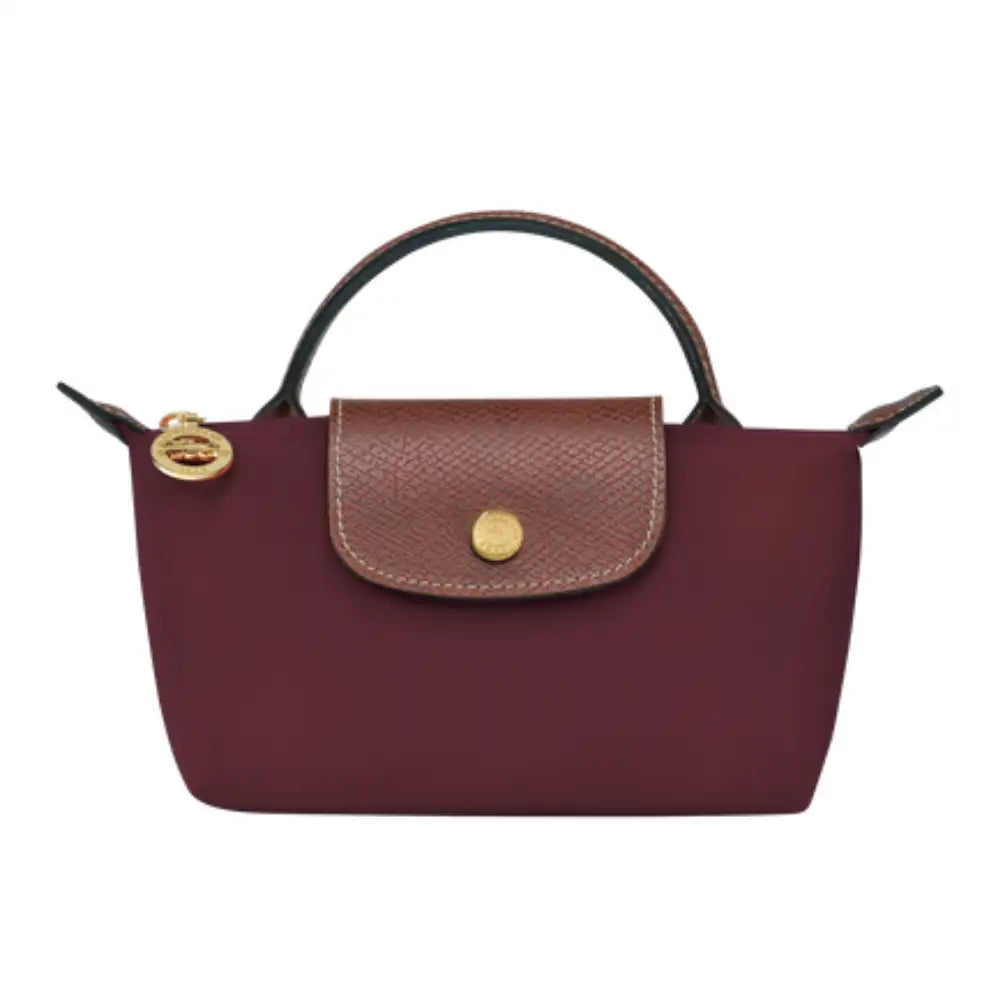 Marta | Mini Bolso de Fiesta con Correa — Élan Rojo Vino