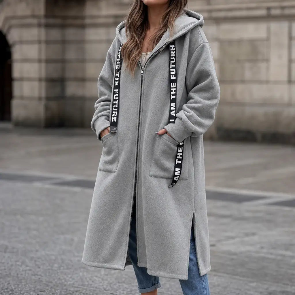 Amparo | Abrigo Sudadera Oversize con Capucha