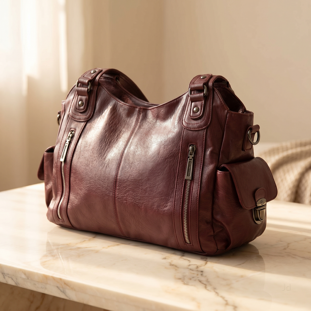 Perpetua | Bolso Saco de Hombro Suave