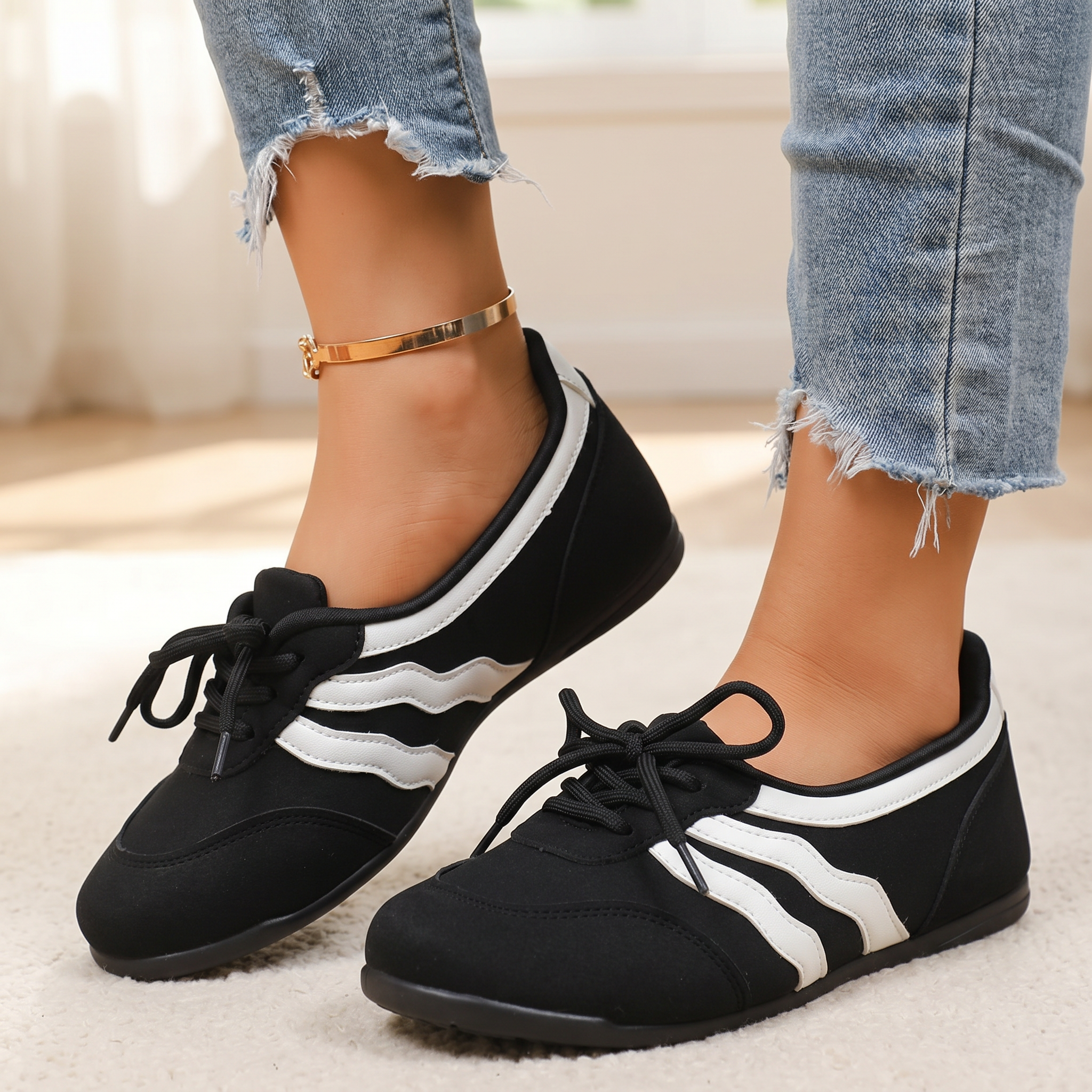 Cayetana | Zapatilla Retro sin Cordones