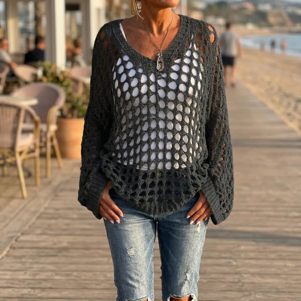 Teresa | Blusa de Crochet Ligera