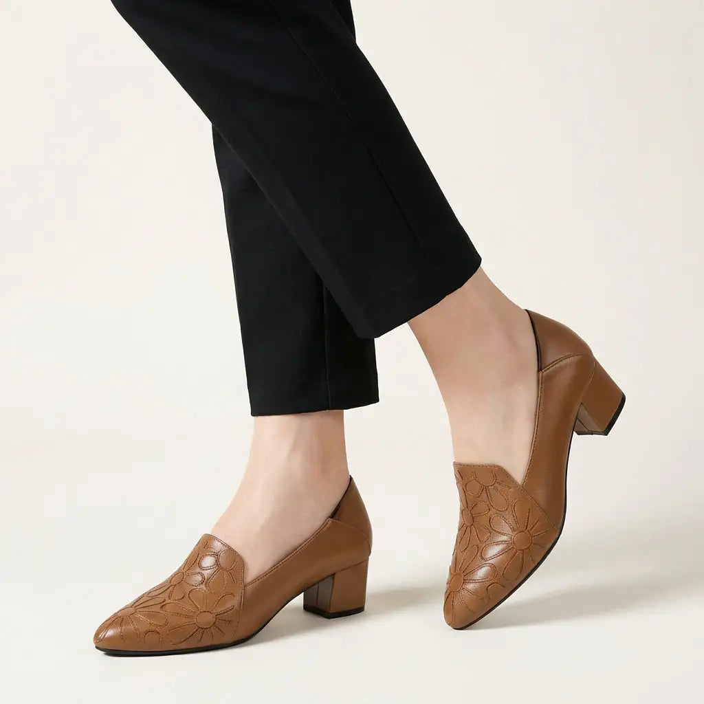 Sonya | Zapatos de Salón Bordados