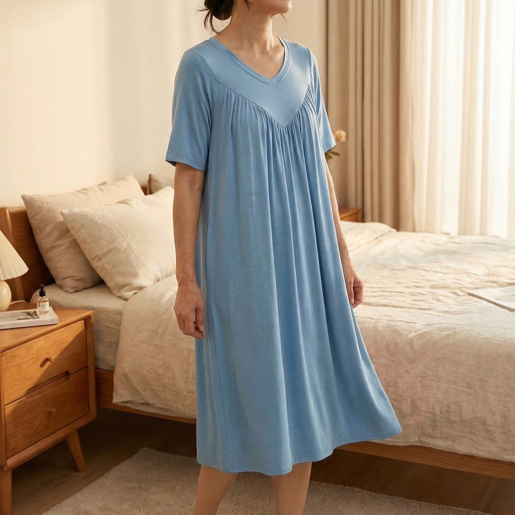 Margarita | Camisón de Modal Transpirable