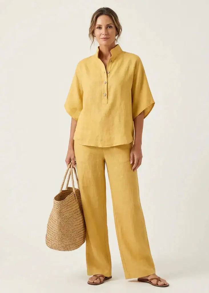 Romina | Salome™ Conjunto Algodón Suave y Fresco